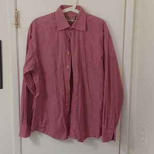 Pink Thomas Pink men's dress shirt size 16